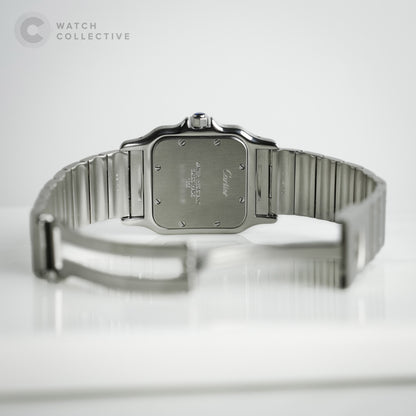 Stainless Steel Santos Galbee Quartz 29mm W20025D6