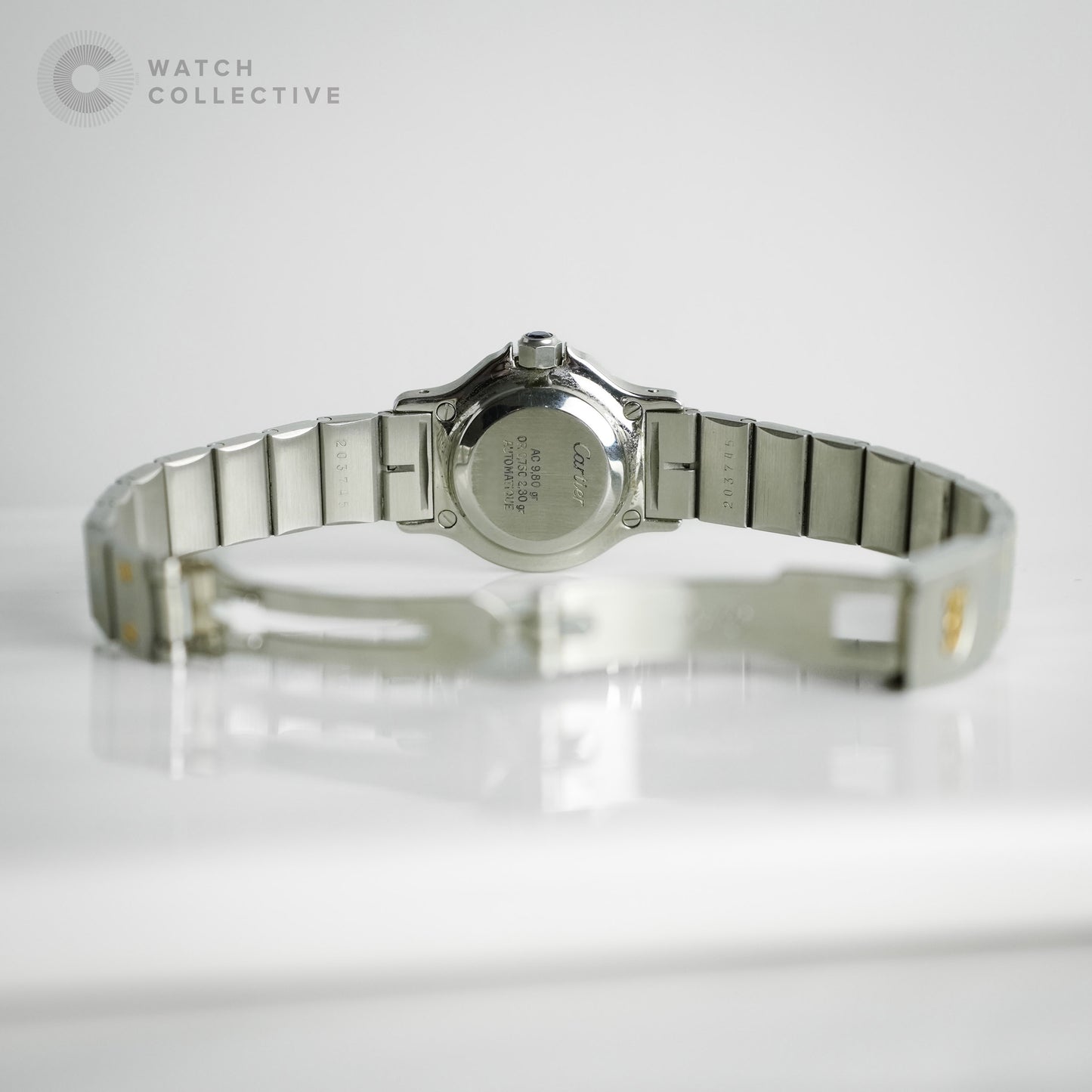 Cartier Santos Octagon Two Tone Gold/Steel 25mm automatic 0907