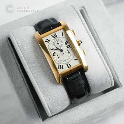 Cartier Tank Americaine 18k 1730