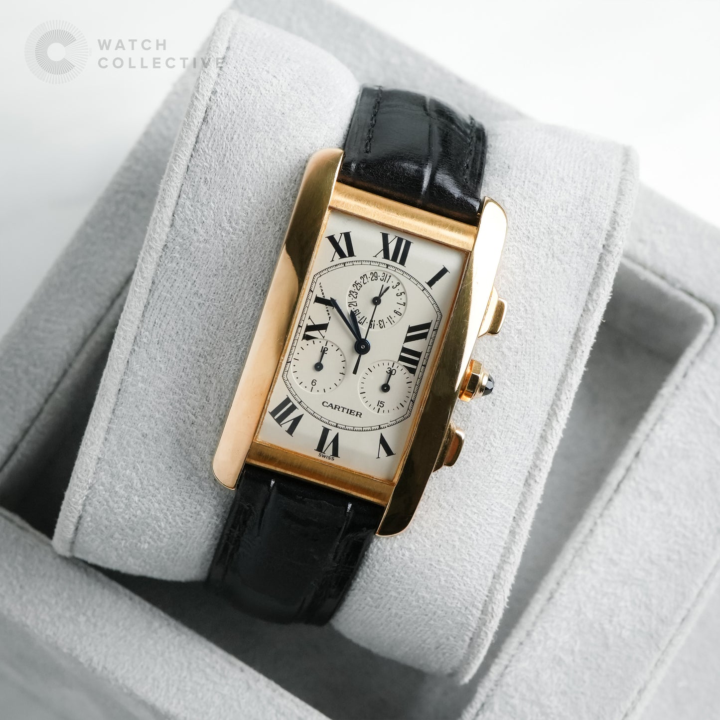 Cartier Tank Americaine 18k 1730