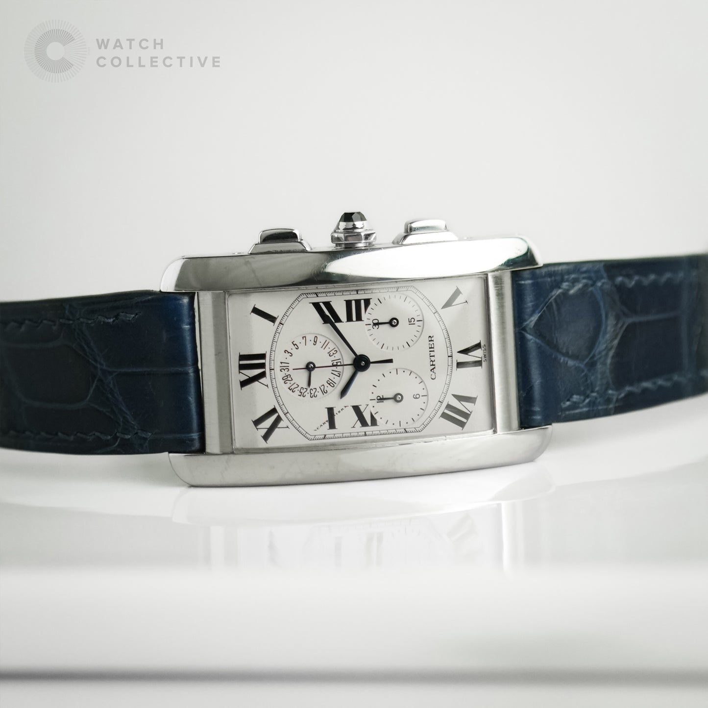 Cartier Tank Americaine White Gold W26033L1