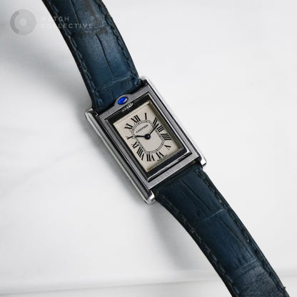 Cartier Tank Basculante Quartz Steel 2386