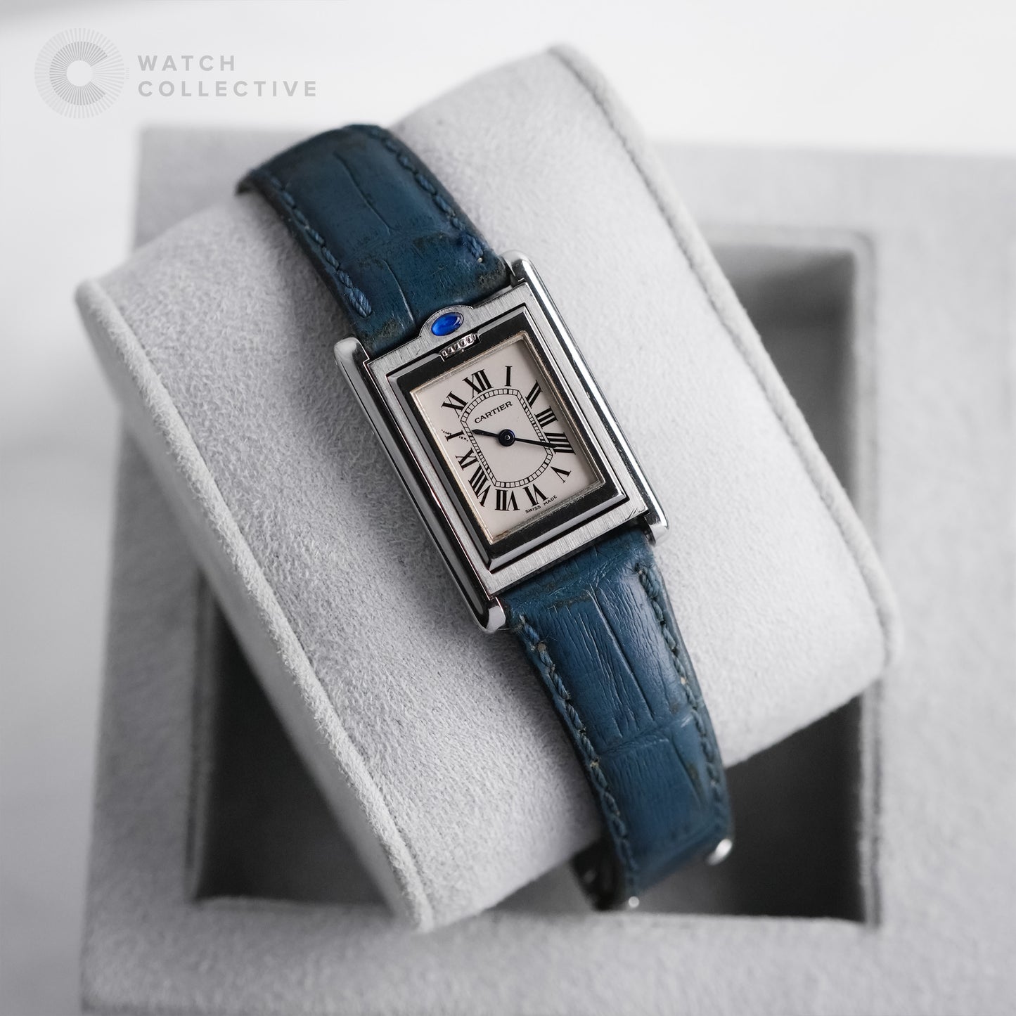 Cartier Tank Basculante Quartz Steel 2386