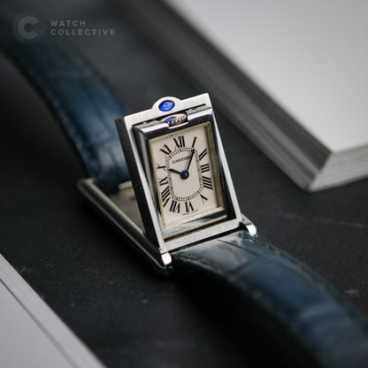 Cartier Tank Basculante Quartz Steel 2386