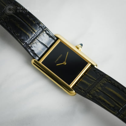 Cartier Tank Louis 18k Yellow gold 33.7mm manual WGTA0091