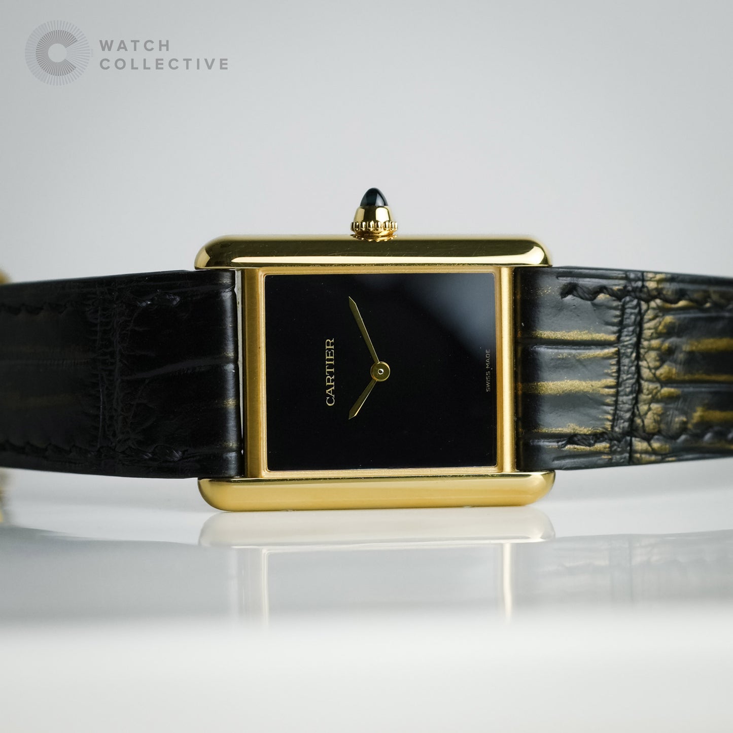 Cartier Tank Louis 18k Yellow gold 33.7mm manual WGTA0091