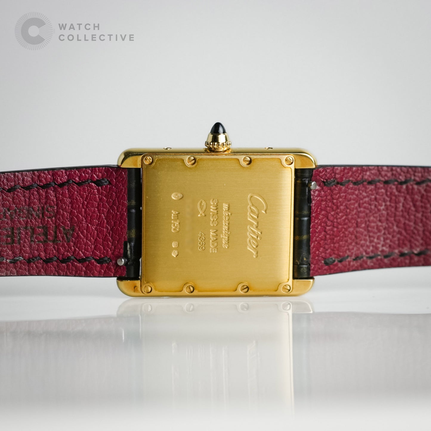 Cartier Tank Louis 18k Yellow gold 33.7mm manual WGTA0091