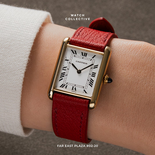 Cartier Tank Louis 18k Yellow Gold 23x30mm manual