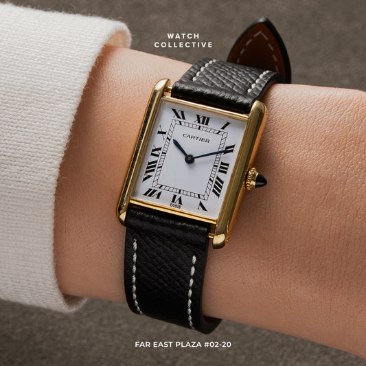 Cartier Tank Louis 18k Yellow Gold 23x30mm manual 78086