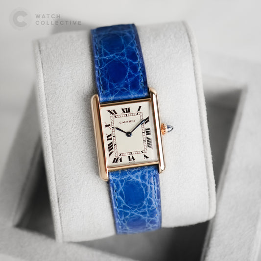 Cartier Tank Louis 18k Yellow Gold Swiss Dial MK2 78086