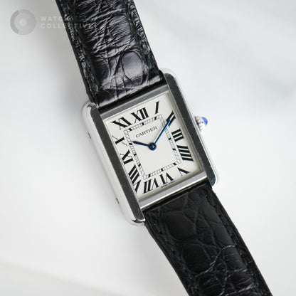 Cartier Tank Solo White Dial Steel 24mm 3170