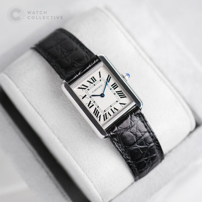 Cartier Tank Solo White Dial Steel 24mm 3170