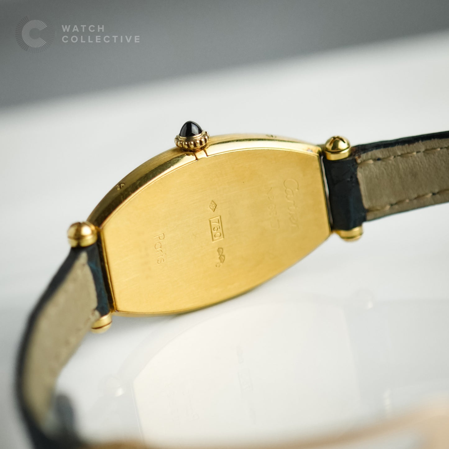 Cartier Tonneau Allongee Yellow Gold 8412