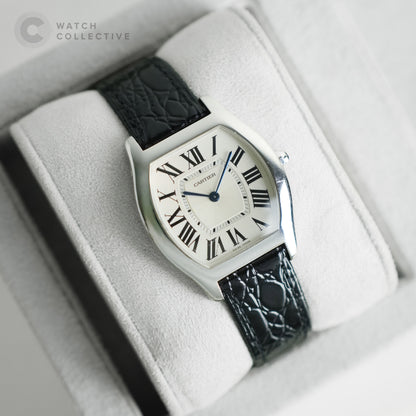 Cartier Tortue 18k white gold 39x31mm manual W1556363