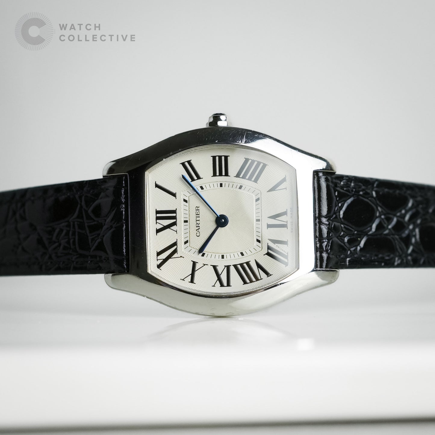Cartier Tortue 18k white gold 39x31mm manual W1556363