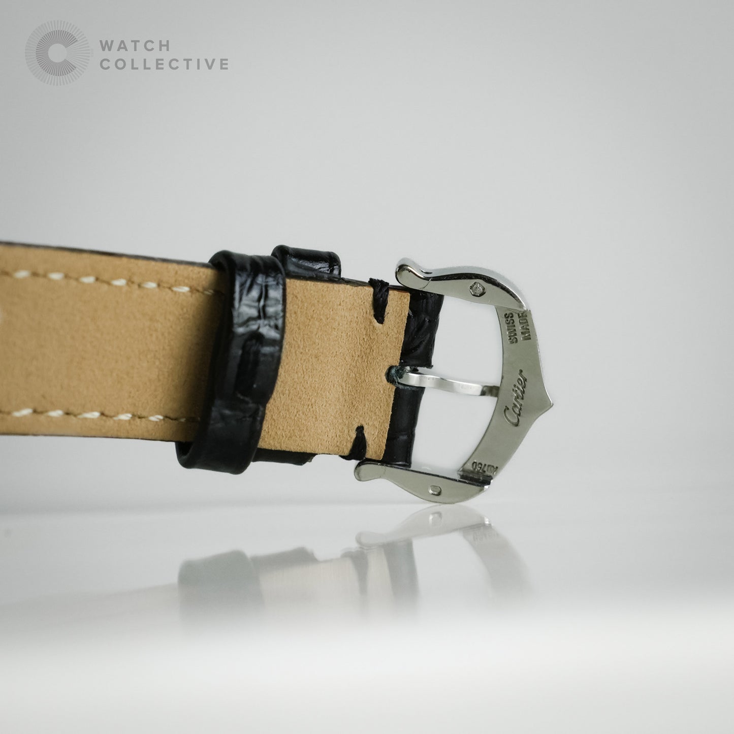 Cartier Tortue 18k white gold 39x31mm manual W1556363