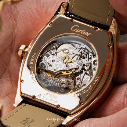 Cartier Tortue CPCP Monopusher XL 18k Rose Gold 38mm manual winding