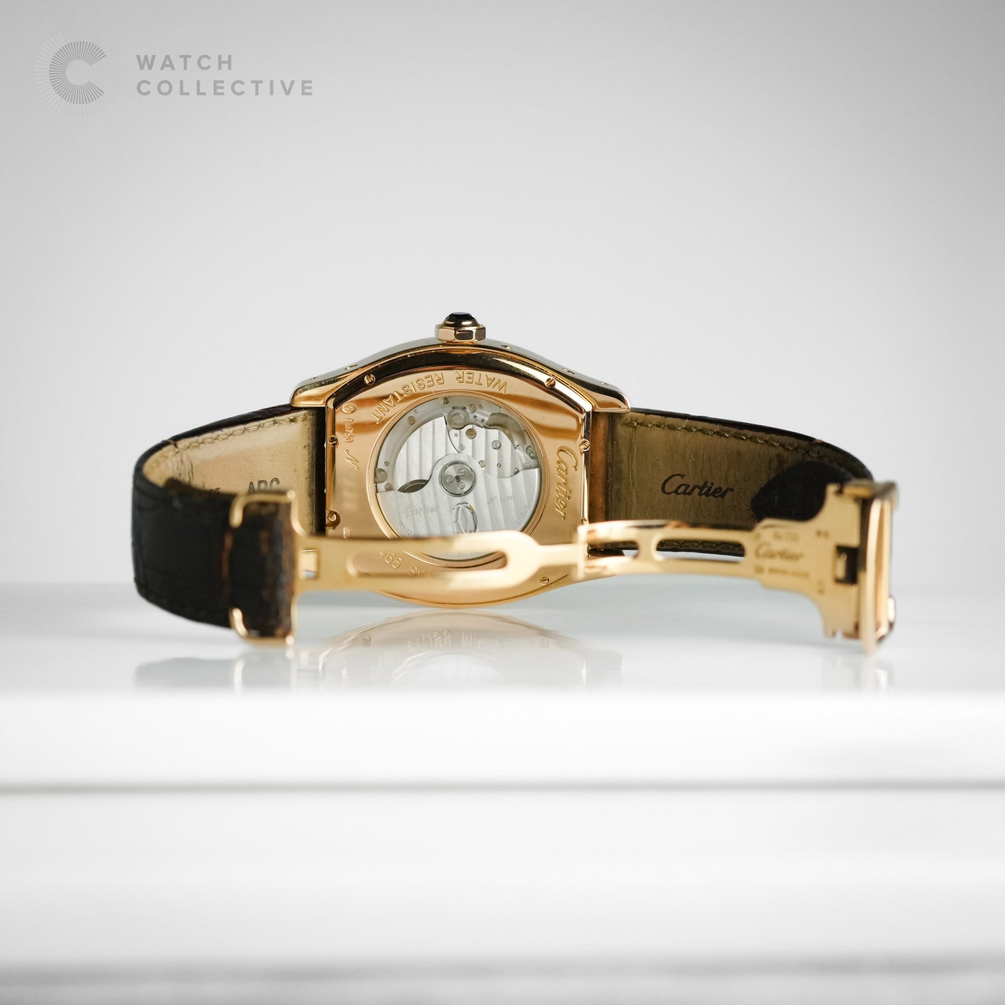 Cartier Tortue XL Perpetual Calendar Skeleton 3465 Ref W1580047