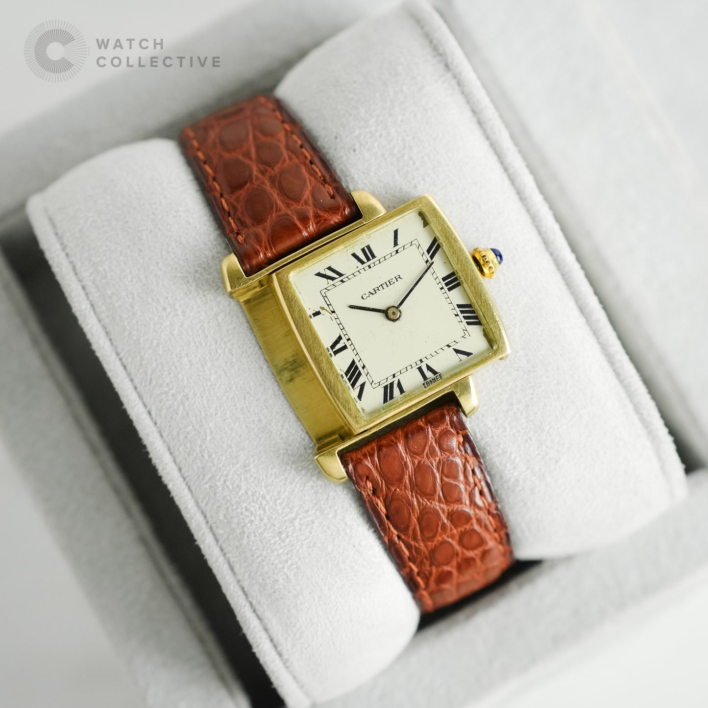 Cartier Tank Reverso pre merger RARE France dial 033