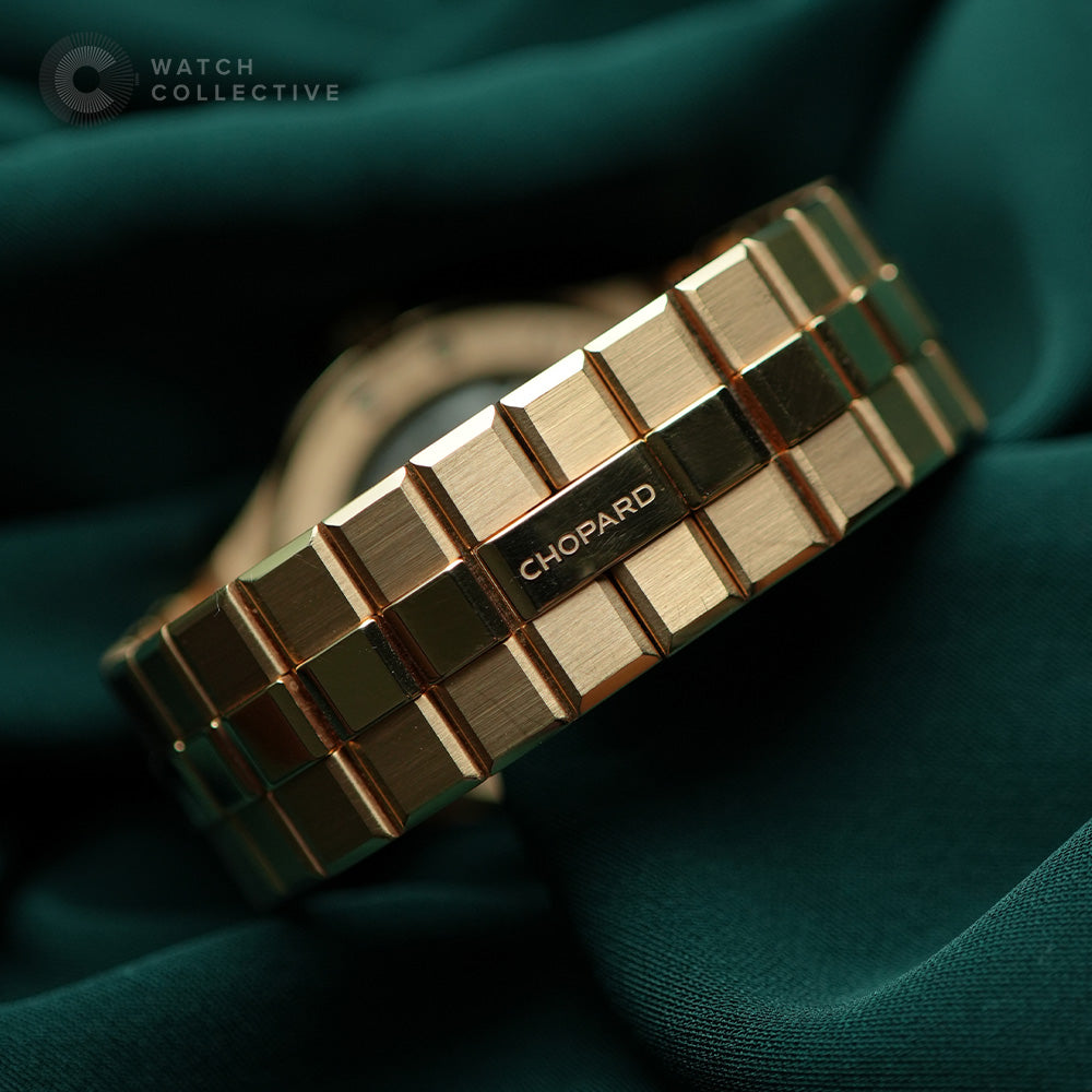 Chopard Alpine Eagle Large Green Dial/Rose gold