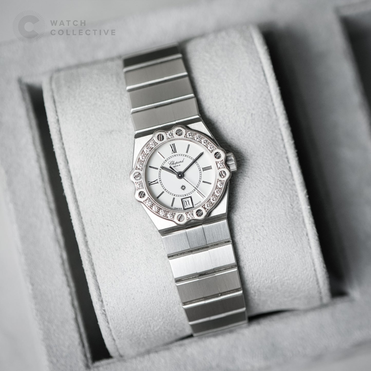 Chopard St Moritz Full Diamond Bezel