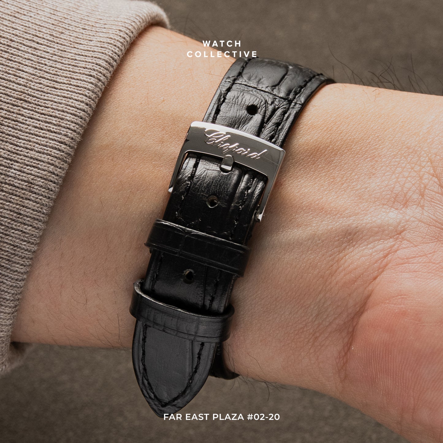 Chopard Vintage 18k White Gold 34mm manual winding