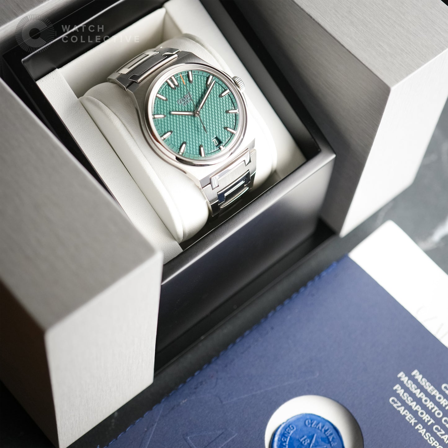 Fratello x Czapek Antarctique Passage De Drake Viridian Green | Complete Set