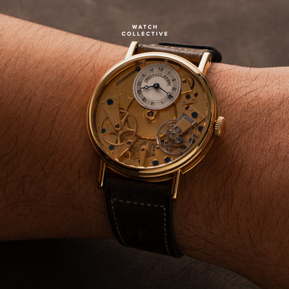 Breguet Tradition 18k Yellow Gold 38mm Manual 7027