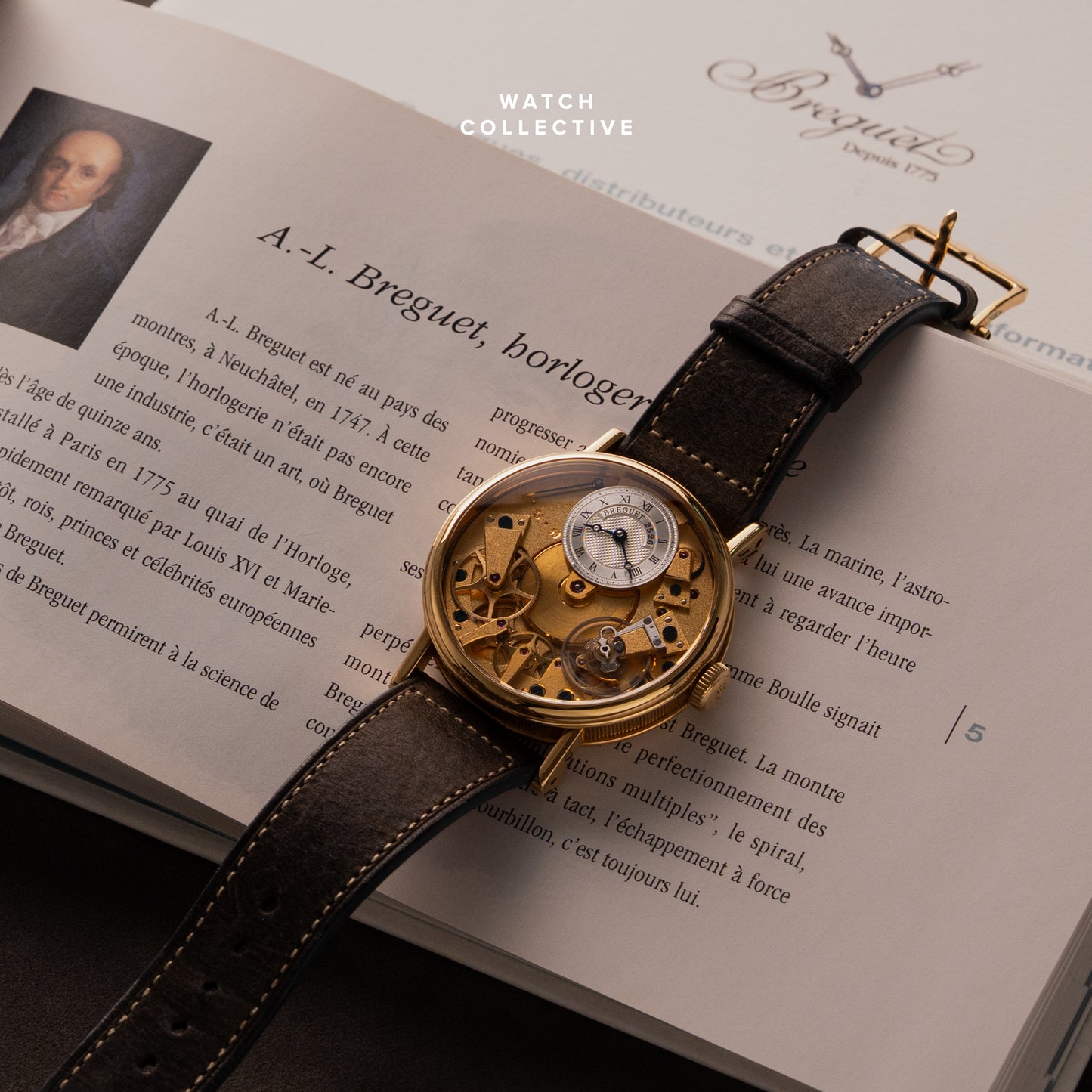 Breguet Tradition 18k Yellow Gold 38mm Manual 7027