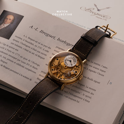Breguet Tradition 18k Yellow Gold 38mm Manual 7027