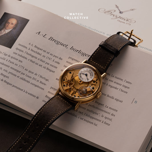 Breguet Tradition 18k Yellow Gold 38mm Manual 7027