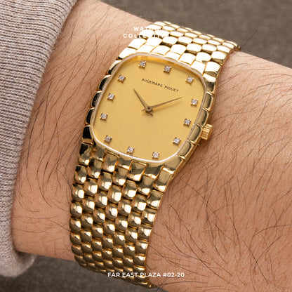 Audemars Piguet Cobra Champagne Dial 18k Yellow Gold