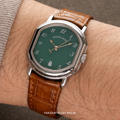 Daniel Roth Le Sentier Stainless Steel Green Dial Automatic 32mm T157STAL