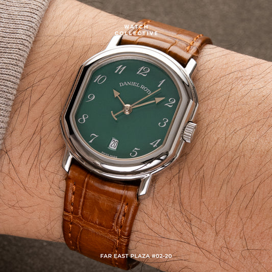 Daniel Roth Le Sentier Stainless Steel Green Dial Automatic 32mm T157STAL