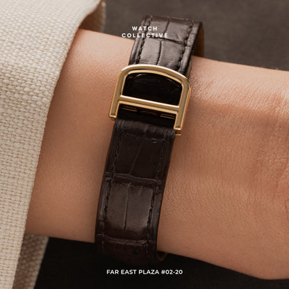 Cartier Tortue CPCP SM 18k Yellow gold 28mm manual 2643F