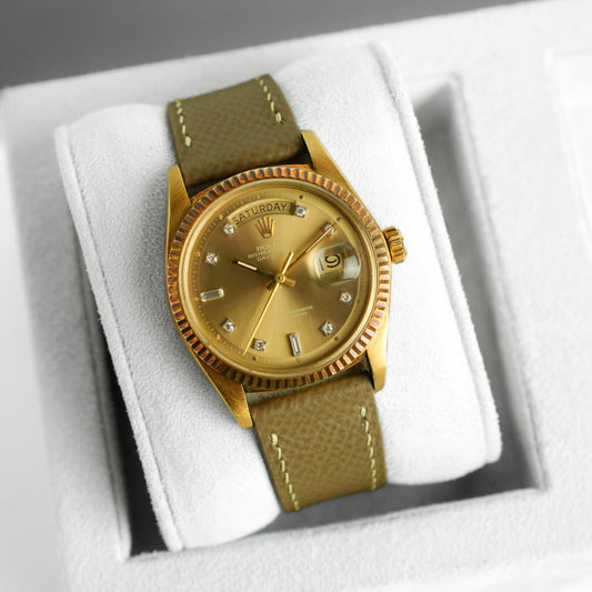 Rolex Daydate Tropical Sigma dial 18k Yellow Gold 36mm Automatic 1803