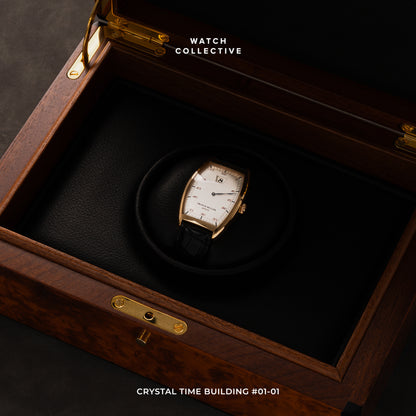 Franck Muller Curvex Heure Jump Hour 18k Yellow gold 31x43mm manual winding