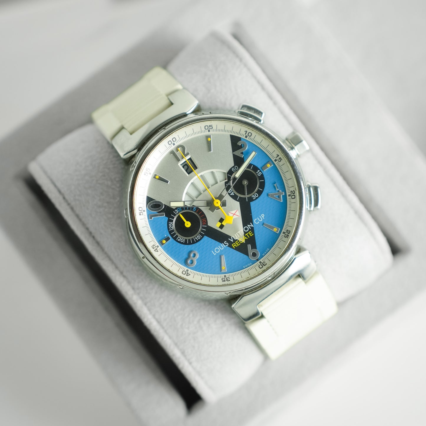 Louis Vuitton Cup Regate Tambour Chronograph Q102M