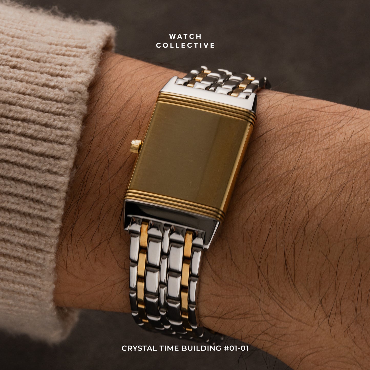 Jaeger-LeCoultre Classique Reverso Gold/Steel 23mm manual winding 250.5.86