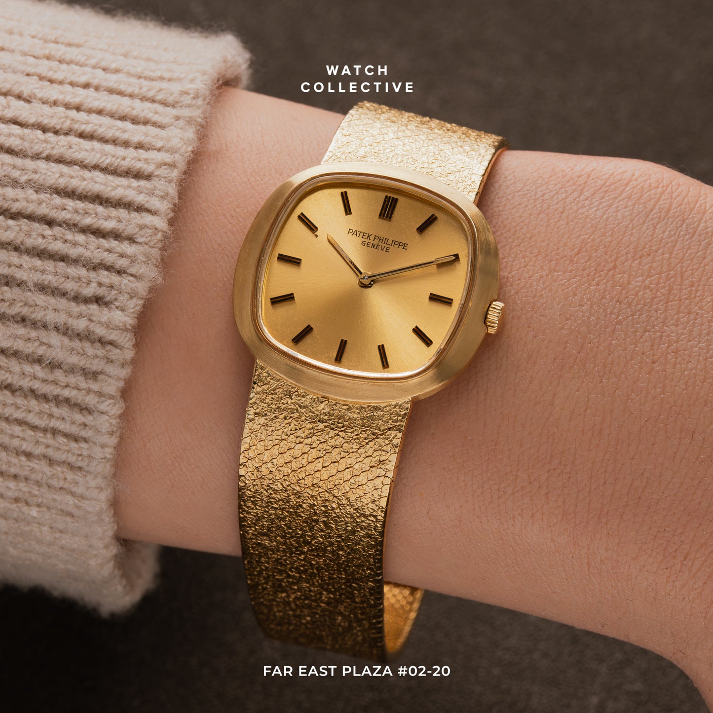 Patek Philippe Ellipse 18k Yellow Gold 28x26mm manual winding 4115/1