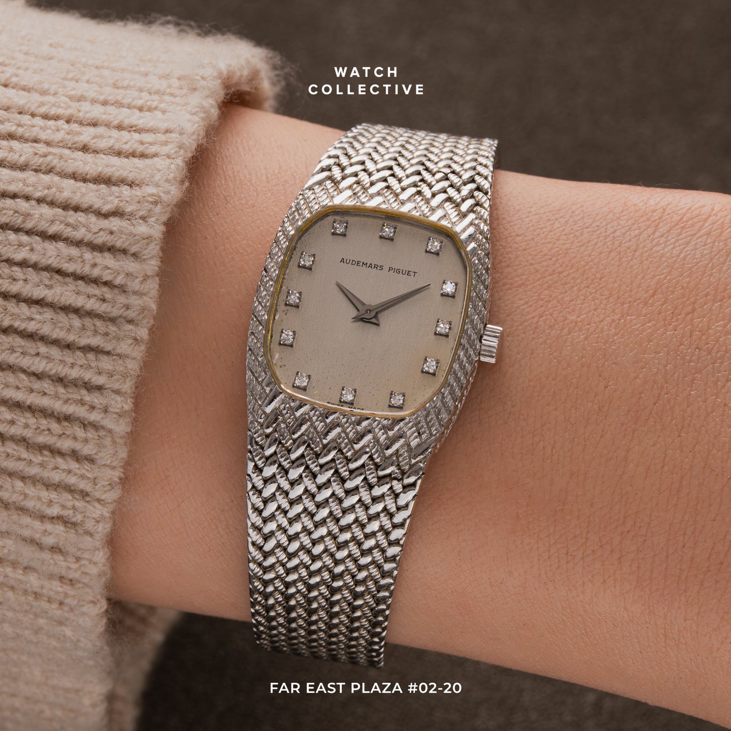 Audemars Piguet Cobra 18k White Gold 22mm manual
