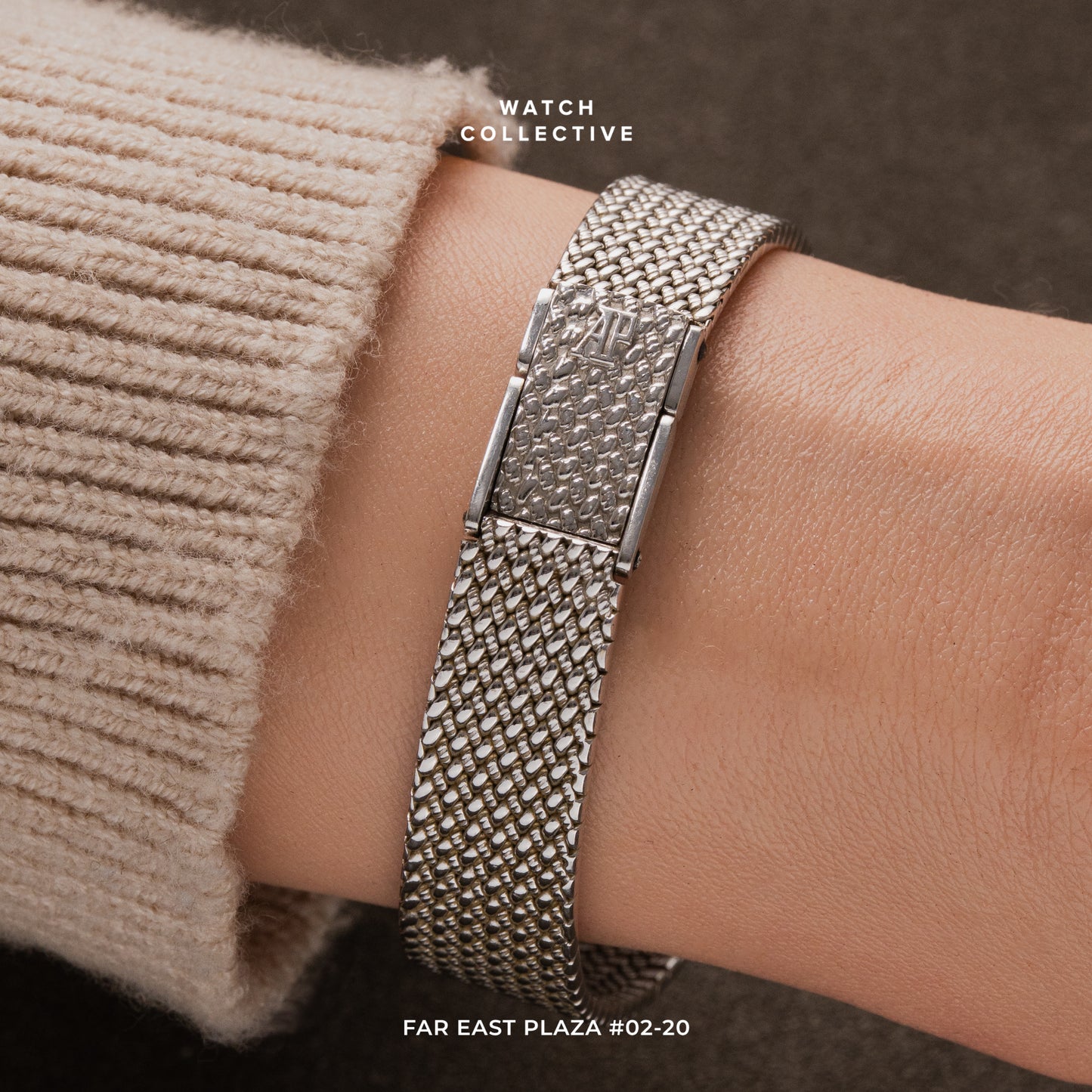 Audemars Piguet Cobra 18k White Gold 22mm manual