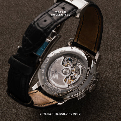 Zenith El Primero Triple Calendar Moonphase Guillioche dial 40mm automatic 03.240.410