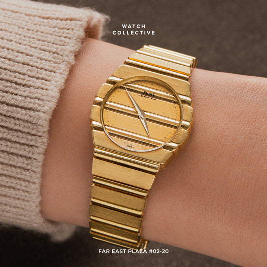 Piaget Polo 18k Yellow gold 27mm quartz 761 C 701