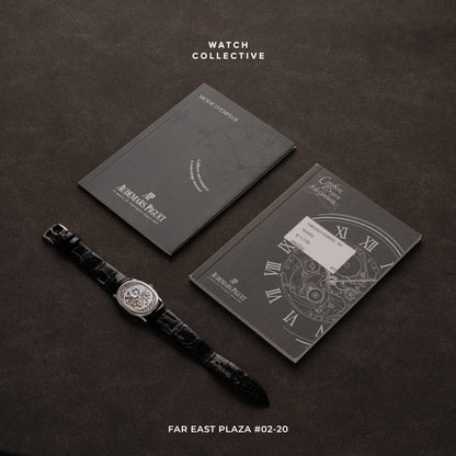 Audemars Piguet Skeleton Oval 18K White Gold Manual Wind