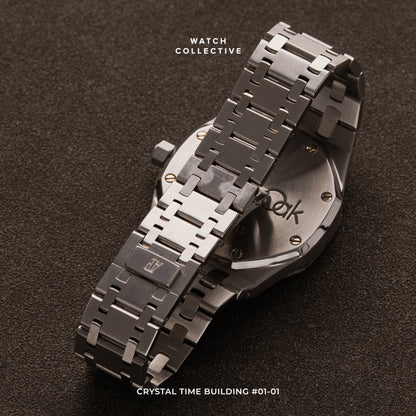 Audemars Piguet Royal Oak Yves Klein Blue Dial Stainless Steel 36mm automatic 14790ST (PAPERS)