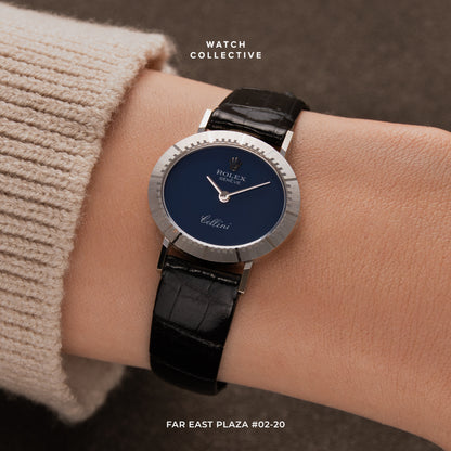 Rolex Cellini 18k White Gold 25mm manual winding 4081