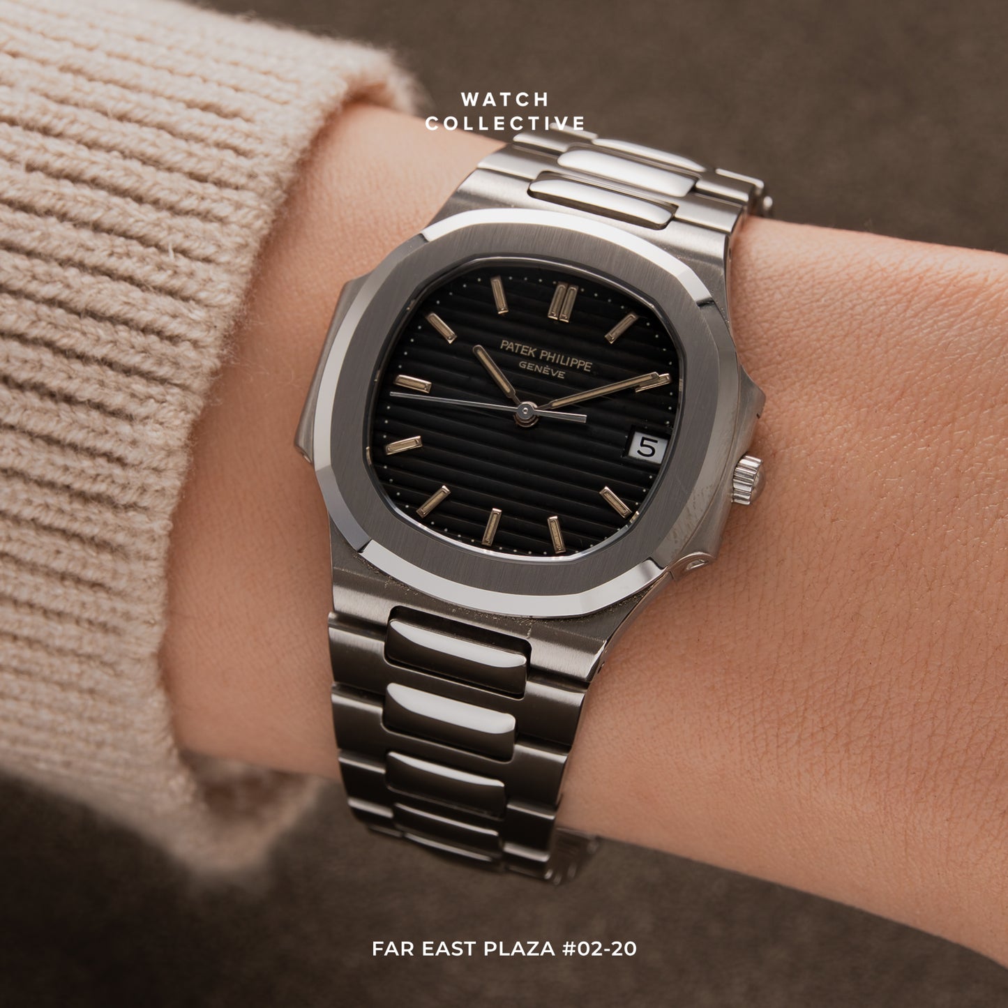 Patek Philippe Nautilus Lady Stainless steel 33mm Quartz 3900/1