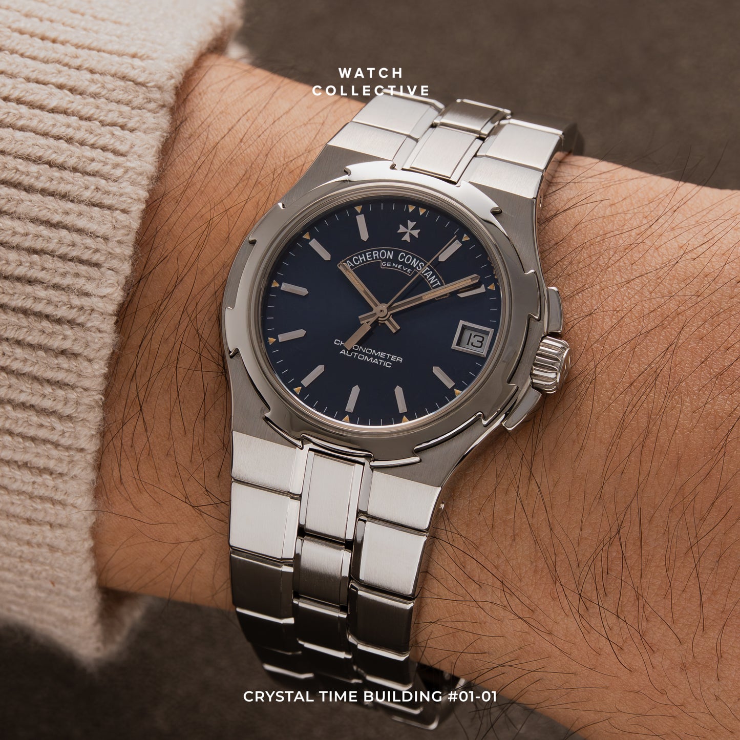 Vacheron Constantin Overseas Gen 1 Blue dial 35mm Automatic 42040-423A