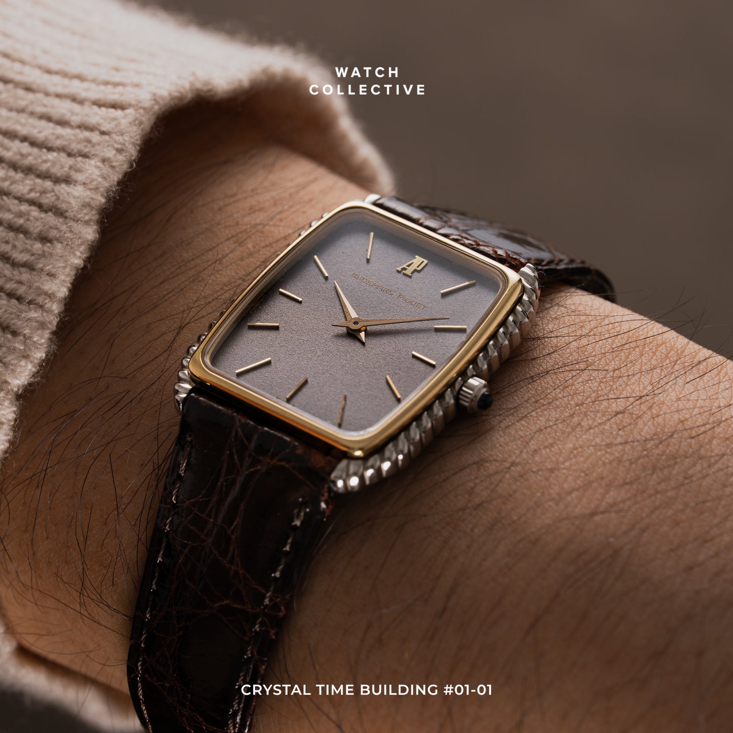 Audemars Piguet Ellipse Two toned Gold/Steel 27mm manual winding original gold deployment 4249
